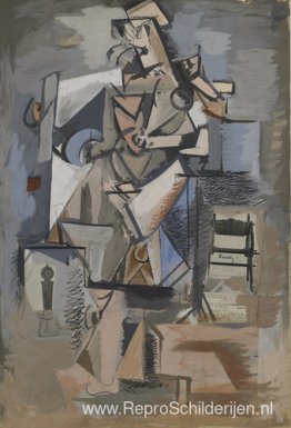 Zonder titel (kubistische figuur) Zonder titel (kubistische figuur)