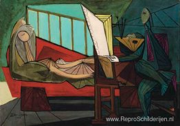 De schilder en zijn model De schilder en zijn model