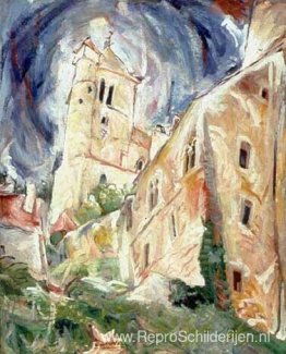 Bretons huis en kerk Bretons huis en kerk