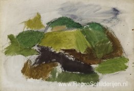 Zonder titel (Abstract landschap) Zonder titel (Abstract landschap)
