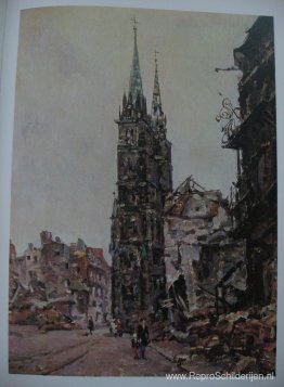 Neurenberg. Kathedraal van St. Lorenz. Neurenberg. Kathedraal van St. Lorenz.