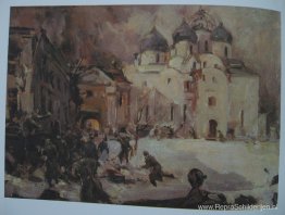 Op de vlucht voor fascisten uit Novgorod Op de vlucht voor fascisten uit Novgorod