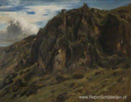 Landschap in de Auvergne Landschap in de Auvergne