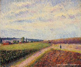 Uitzicht op Eragny Uitzicht op Eragny