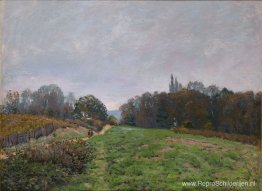 Landschap bij Louveciennes Landschap bij Louveciennes