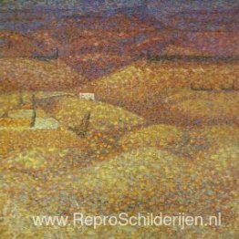 Roze landschap Roze landschap