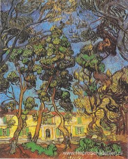 Bomen in de tuin van het Sint-Paulusziekenhuis Bomen in de tuin van het Sint-Paulusziekenhuis