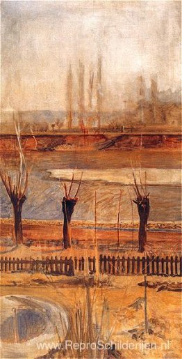Het landschap boven de Vistula Het landschap boven de Vistula