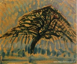 Studie voor Blue Apple Tree Series Studie voor Blue Apple Tree Series