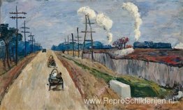 Snelweg bij Maloyaroslavets Snelweg bij Maloyaroslavets