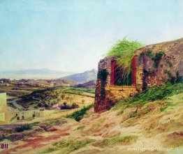 Landschap met ruïnes Landschap met ruïnes