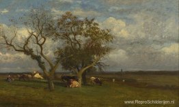 Landschap met koeien Landschap met koeien