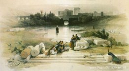 Baalbek. Van de Fontein Baalbek. Van de Fontein