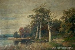 De oevers van Rydal Water, Cumbria De oevers van Rydal Water, Cumbria