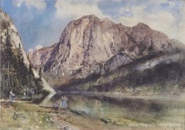 Altausseersee met Trisselwand Altausseersee met Trisselwand