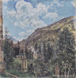 De begraafplaats in Gastein De begraafplaats in Gastein