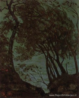 Uitzicht op de baai van Napels Uitzicht op de baai van Napels