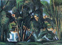 Bomen aan de oevers van de Seine Bomen aan de oevers van de Seine