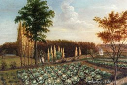 Koolveld, de tuinen van Belfield, Pennsylvania Koolveld, de tuinen van Belfield, Pennsylvania