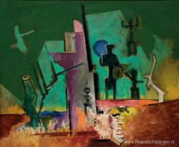 Compositie in coquillage Compositie in coquillage