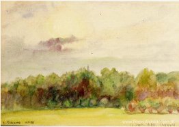 Landschap bij Eragny Landschap bij Eragny