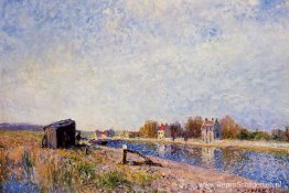 De Loing bij Saint Mammes De Loing bij Saint Mammes