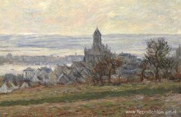De kerk van Vetheuil De kerk van Vetheuil