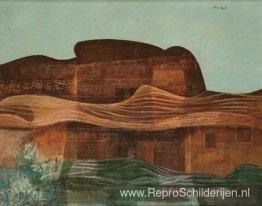 Woestijnlandschap Woestijnlandschap