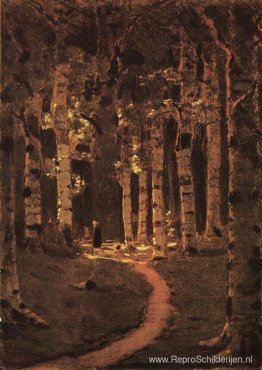 Een berkenbos Een berkenbos