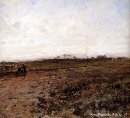 Landschap met twee boerenvrouwen Landschap met twee boerenvrouwen