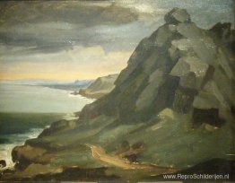 De rots van Castel Vendon De rots van Castel Vendon