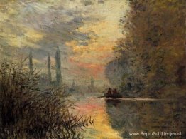 Avond in Argenteuil Avond in Argenteuil