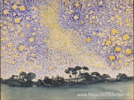 Landschap met sterren Landschap met sterren