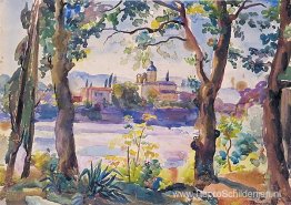 Klooster in de verte Klooster in de verte