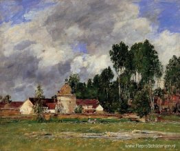 Oiseme, Landschap nabij Chartres Oiseme, Landschap nabij Chartres