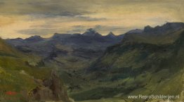 De vallei van Saint-Vincent De vallei van Saint-Vincent