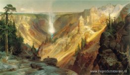 De Grand Canyon van de Yellowstone De Grand Canyon van de Yellowstone