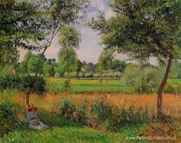 Ochtend, Zonneeffect, Eragny Ochtend, Zonneeffect, Eragny