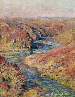 De vallei van Creuse bij Fresselines De vallei van Creuse bij Fresselines