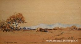 Verre blauwe heuvels Verre blauwe heuvels