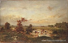 Koeien in de merrie Koeien in de merrie