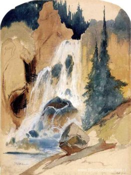 Crystal Falls (aquarel) Crystal Falls (aquarel)