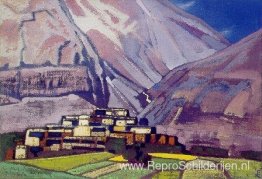 Dorp Kardang. Lahaul. Dorp Kardang. Lahaul.