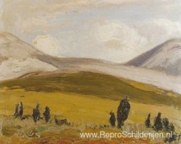 Landschap van Athene Landschap van Athene