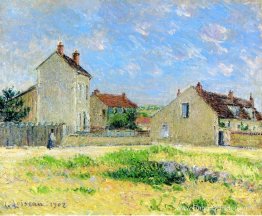 Landschap, vlakbij Auxerre Landschap, vlakbij Auxerre