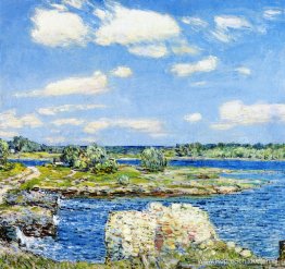 Molensite en oude Todal-dam, Cos Cob Molensite en oude Todal-dam, Cos Cob