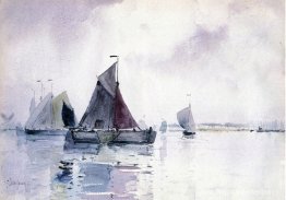 Zeilschip vastgelopen in ijs Zeilschip vastgelopen in ijs