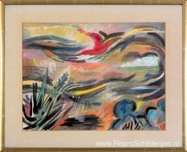 Geurige bries bij het vallen van de avond Geurige bries bij het vallen van de avond