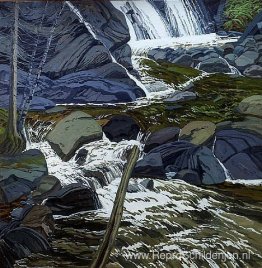 Basis van watervallen Basis van watervallen