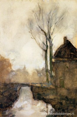 Huis nabij kanaal Huis nabij kanaal